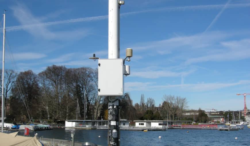 Monitoring and remote maintenance at Tecson weather stations with RAS-ECW-400
